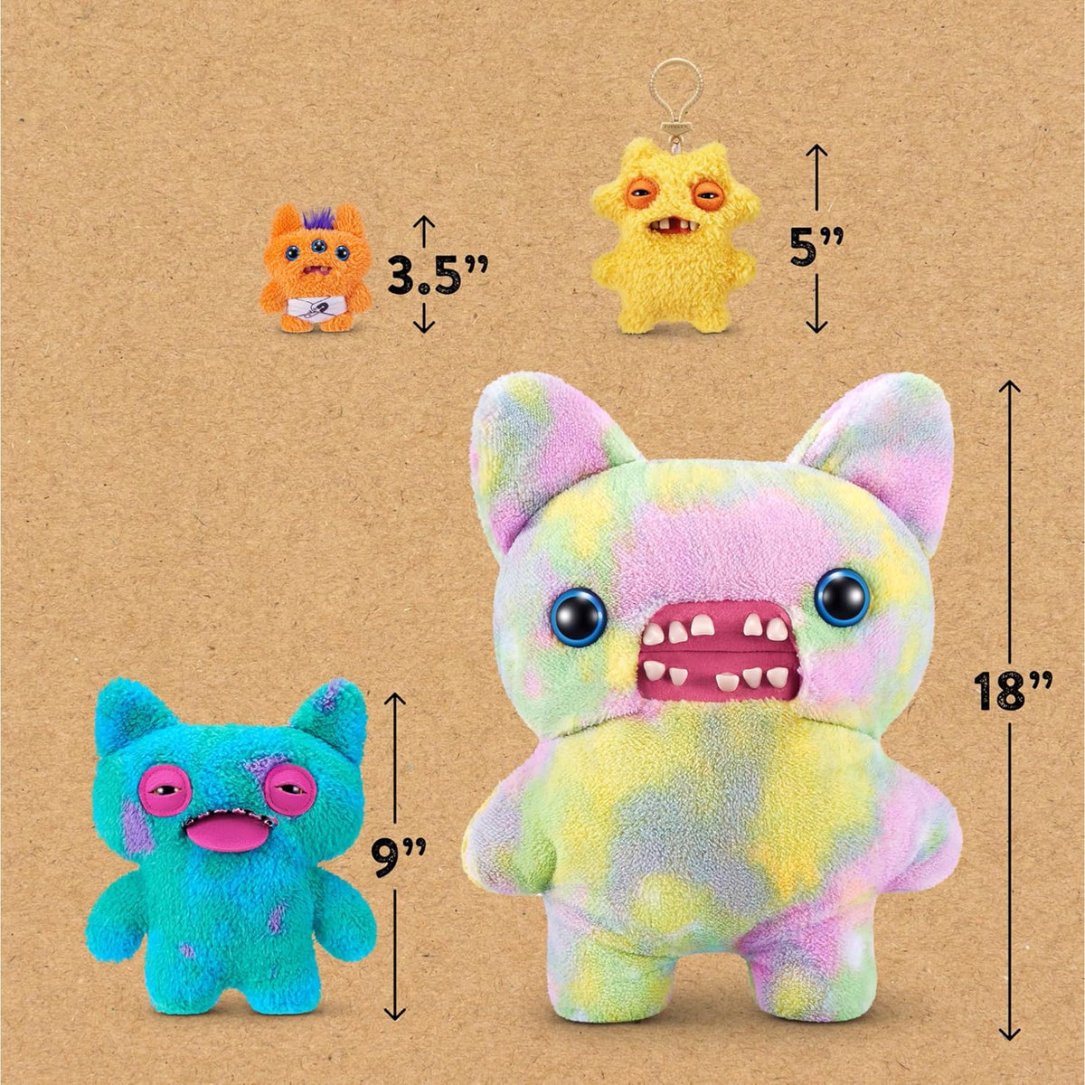 Fuggler Fugg Life Chum Chum 9-Inch Plush Figure