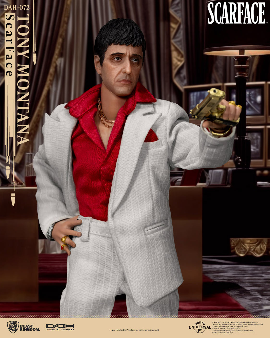 SCARFACE - DYNAMIC 8CTION HEROES (DAH-072) TONY MONTANA ACTION FIGURE (PRE-ORDER SHIPS JUNE 2026)