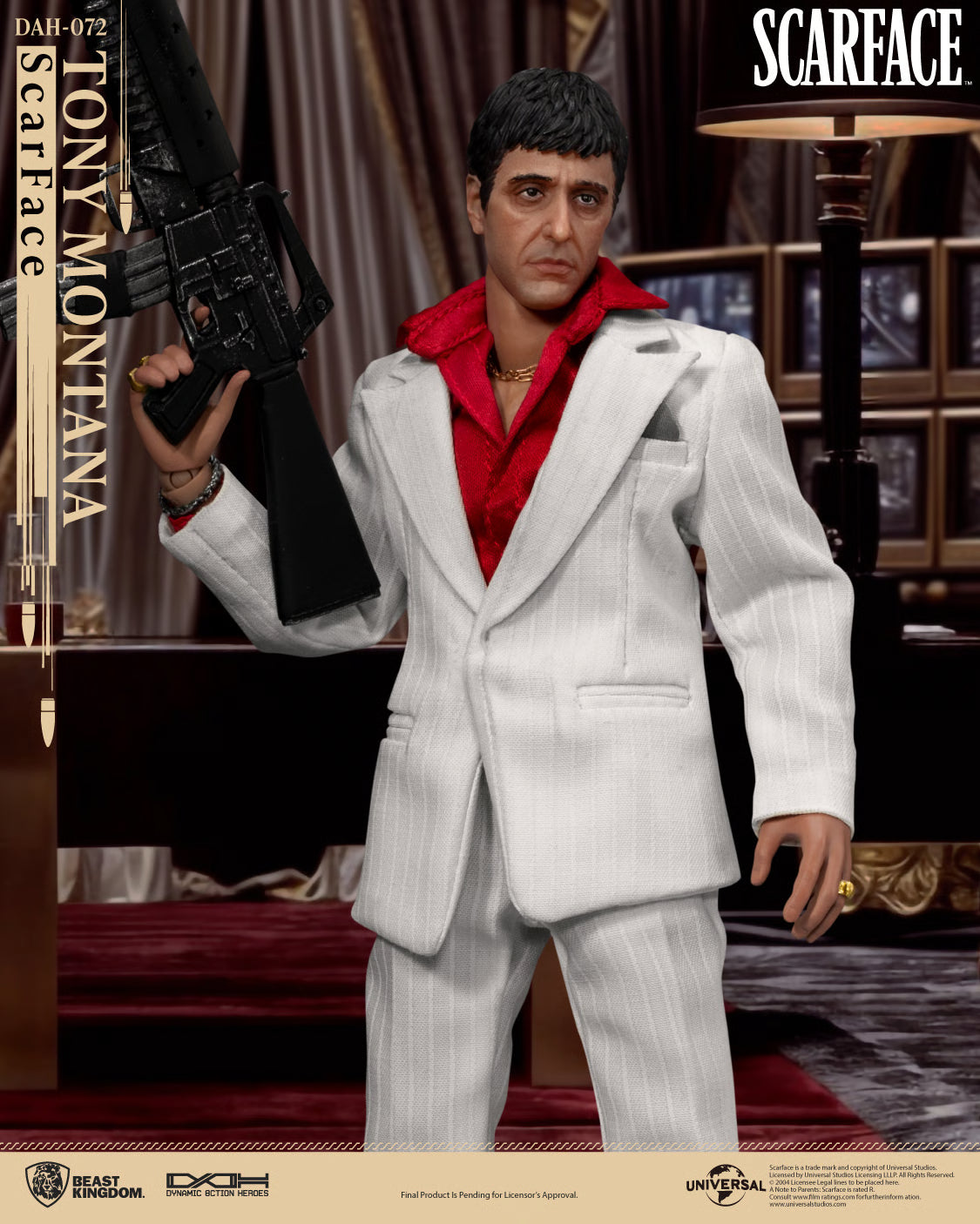 SCARFACE - DYNAMIC 8CTION HEROES (DAH-072) TONY MONTANA ACTION FIGURE (PRE-ORDER SHIPS JUNE 2026)