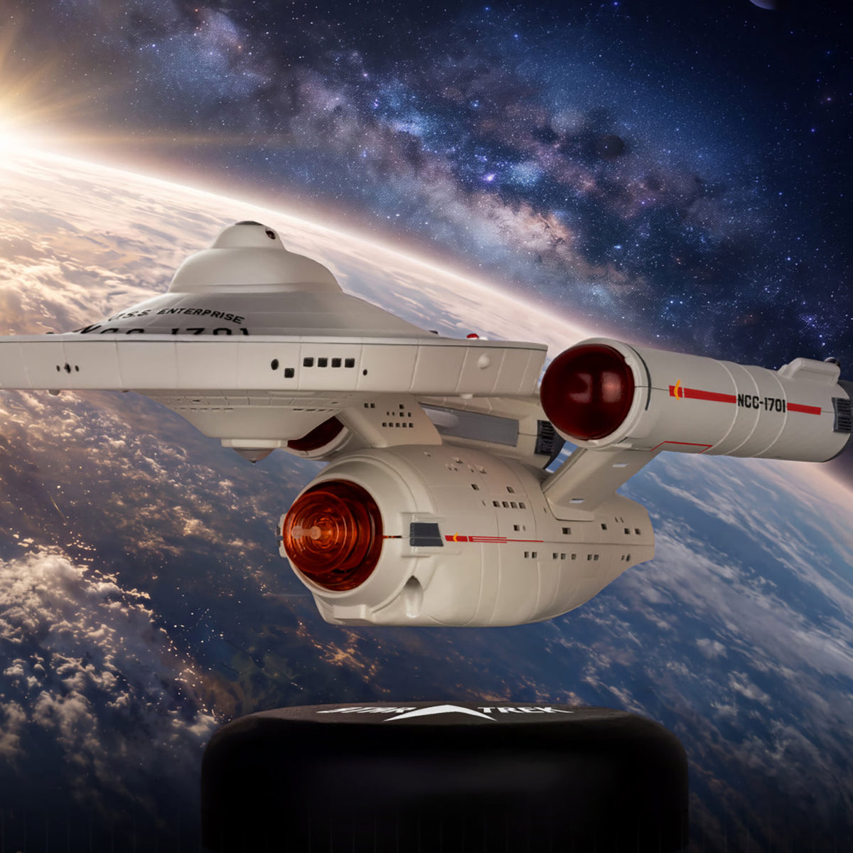 STAR TREK - EGG ATTACK FLOATING (EAF-012) - U.S.S. ENTERPRISE NCC-1701