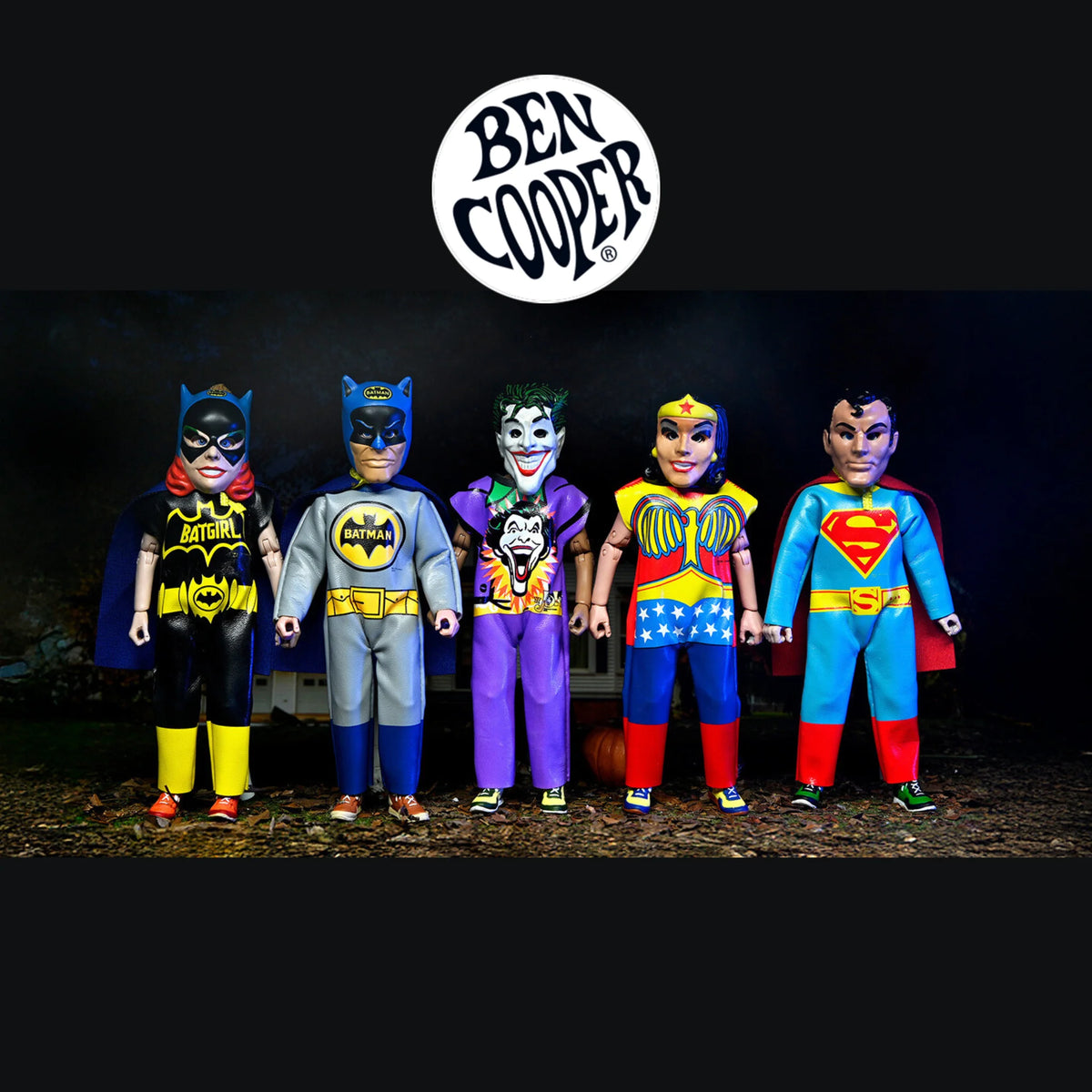 NECA - Ben Cooper Costume Kids Collection (Series 5) Clothed Action Figure Set of 5