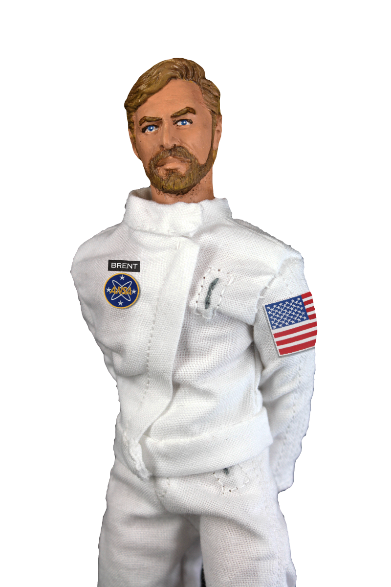 Damaged Package Mego Topps X - Planet of The Apes - Brent (Astronaut) 8" Action Figure