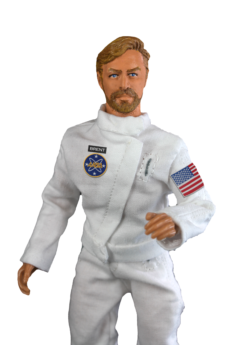 Damaged Package Mego Topps X - Planet of The Apes - Brent (Astronaut) 8" Action Figure