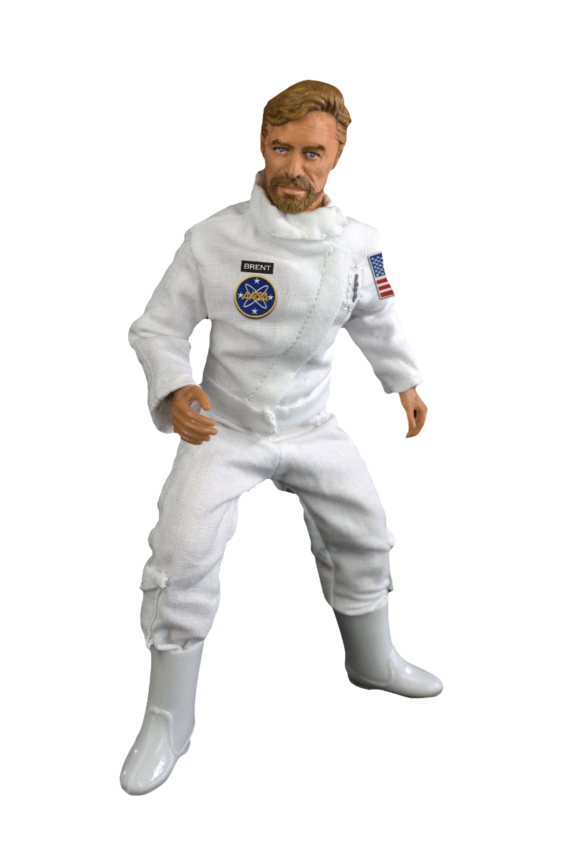 Damaged Package Mego Topps X - Planet of The Apes - Brent (Astronaut) 8" Action Figure