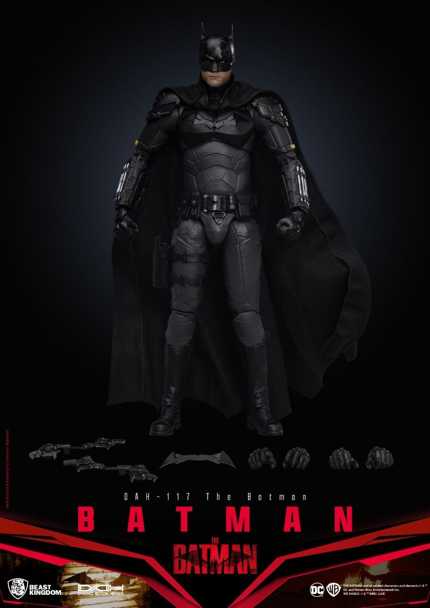 BEAST KINGDOM - THE BATMAN (2022): BATMAN DYNAMIC 8CTION HEROES FIGURE