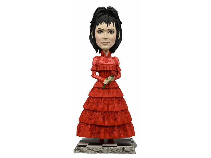 NECA - Beetlejuice (2024) - Lydia Deetz In Red Dress Head Knocker