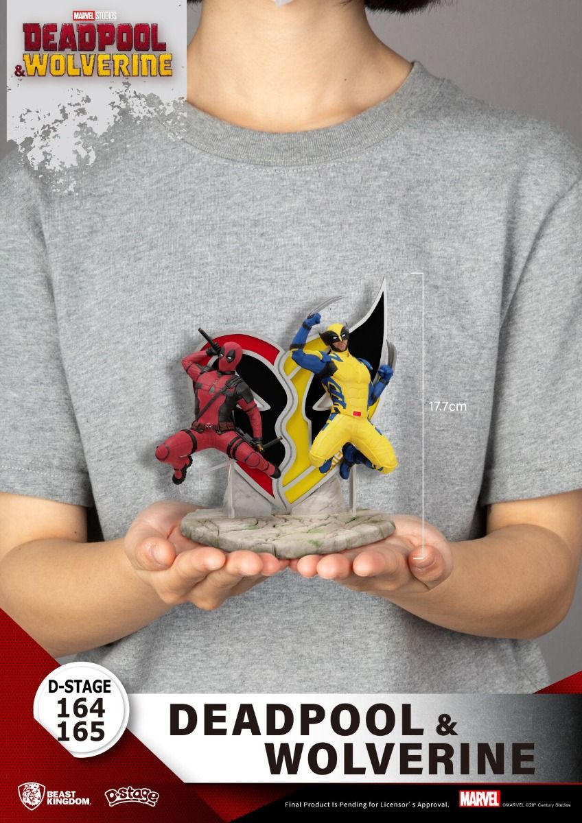 BEAST KINGDOM - DEADPOOL & WOLVERINE DS-164 DEADPOOL (Pre-Order Ships May 2025)