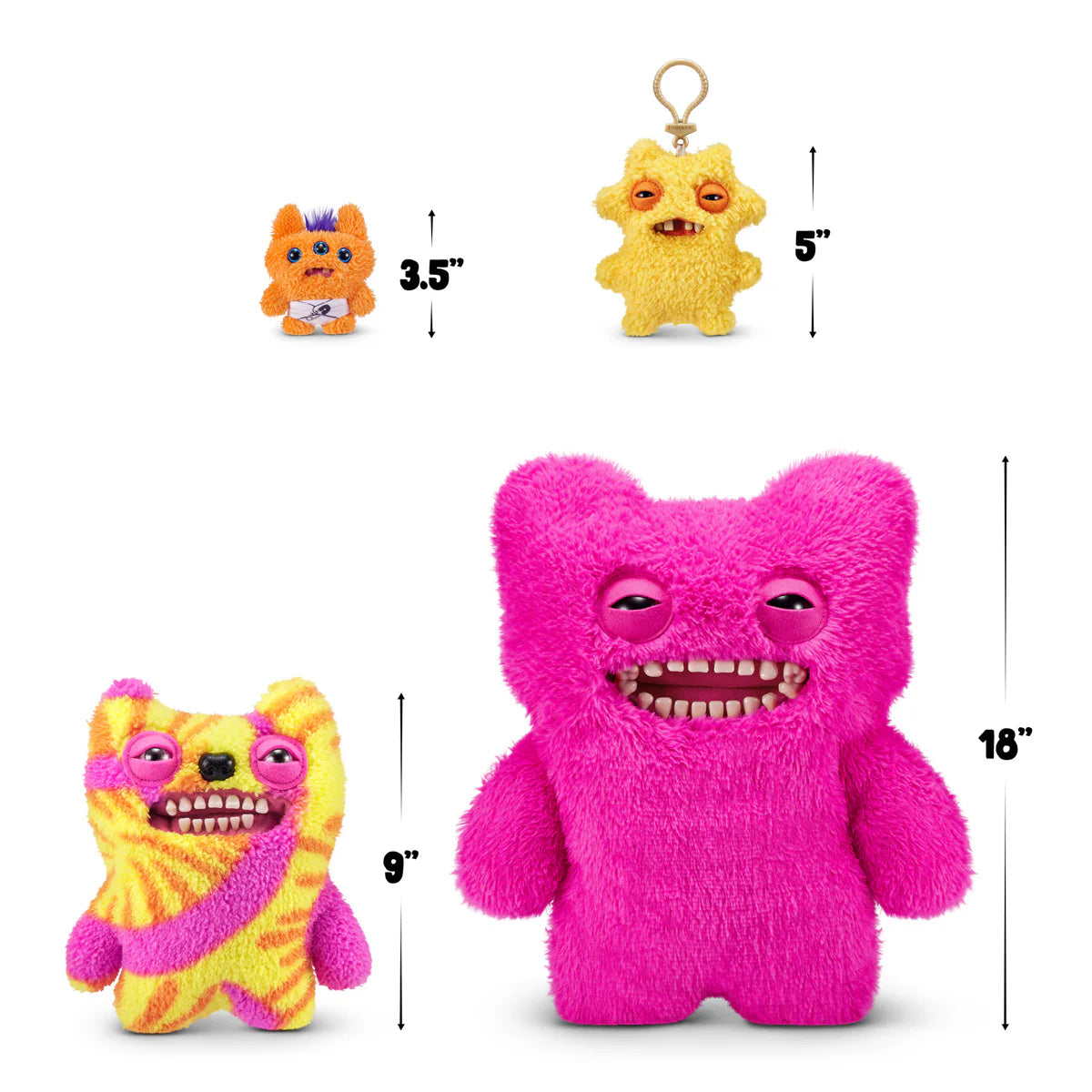 Fuggler - Bigg Fuggs - Mr Buttons - 18" Plush Figure