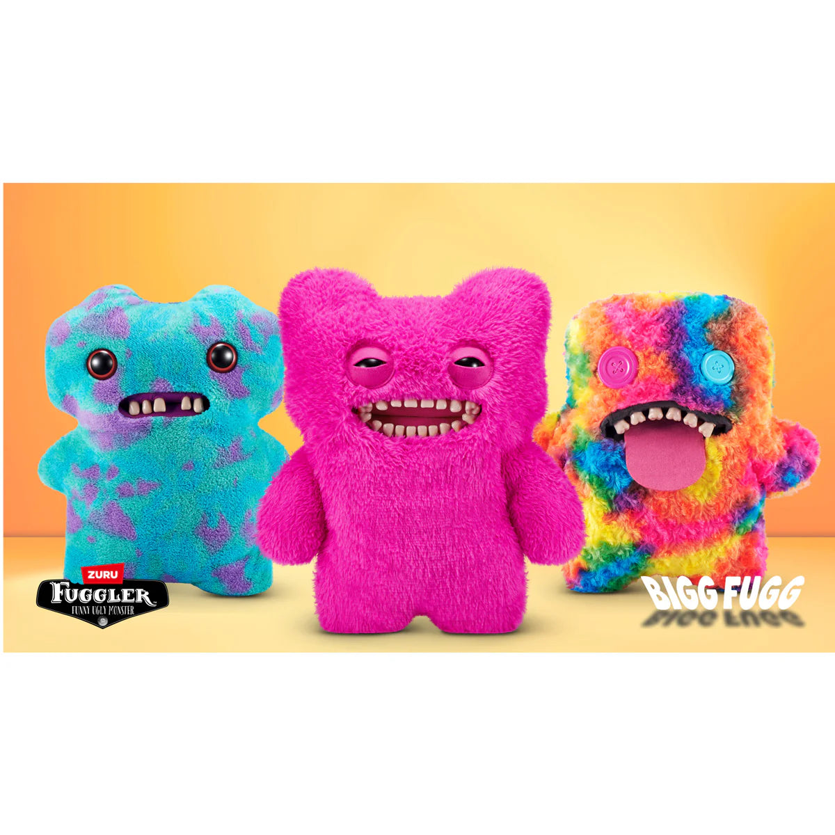 Fuggler - Bigg Fuggs - Mr Buttons - 18" Plush Figure