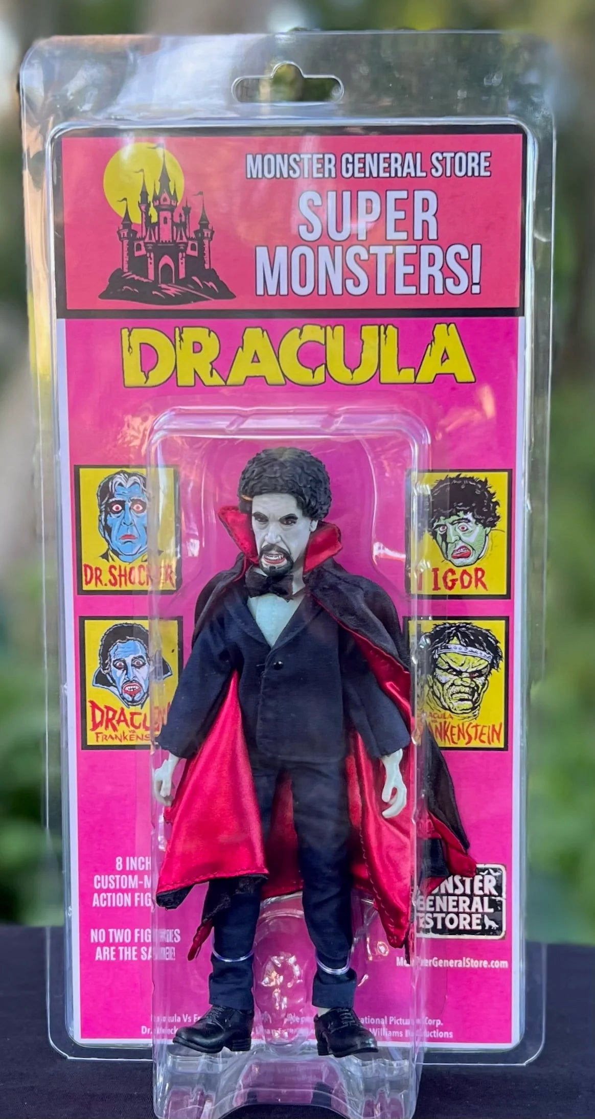 Brentz Dolz - Monster General Store - Dracula Vs. Frankenstein: Dracula 8" Action Figure