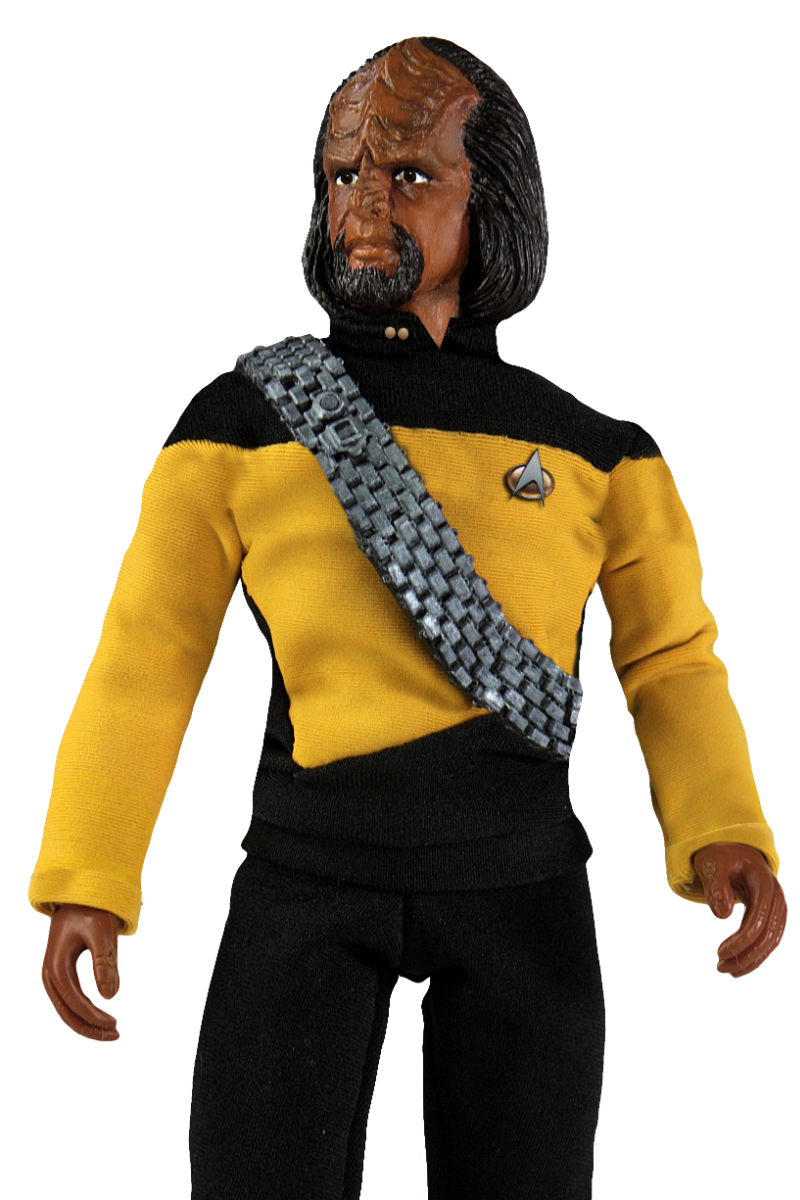 Damaged Package Mego Topps X - Star Trek - Lt. Worf 8" Action Figure