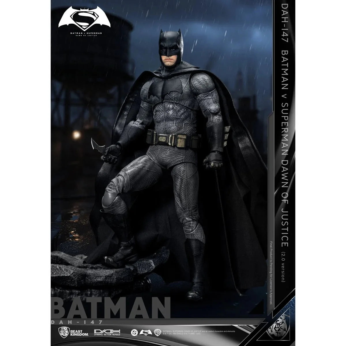 BATMAN v SUPEREMAN: DAWN OF JUSTICE - DYNAMIC 8CTION HEROES (DAH-147) BATMAN 2.0 ACTION FIGURE (PRE-ORDER SHIPS NOVEMBER 2026)
