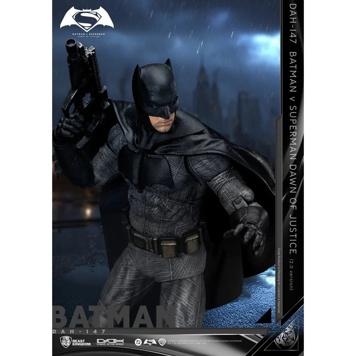BATMAN v SUPEREMAN: DAWN OF JUSTICE - DYNAMIC 8CTION HEROES (DAH-147) BATMAN 2.0 ACTION FIGURE (PRE-ORDER SHIPS NOVEMBER 2026)