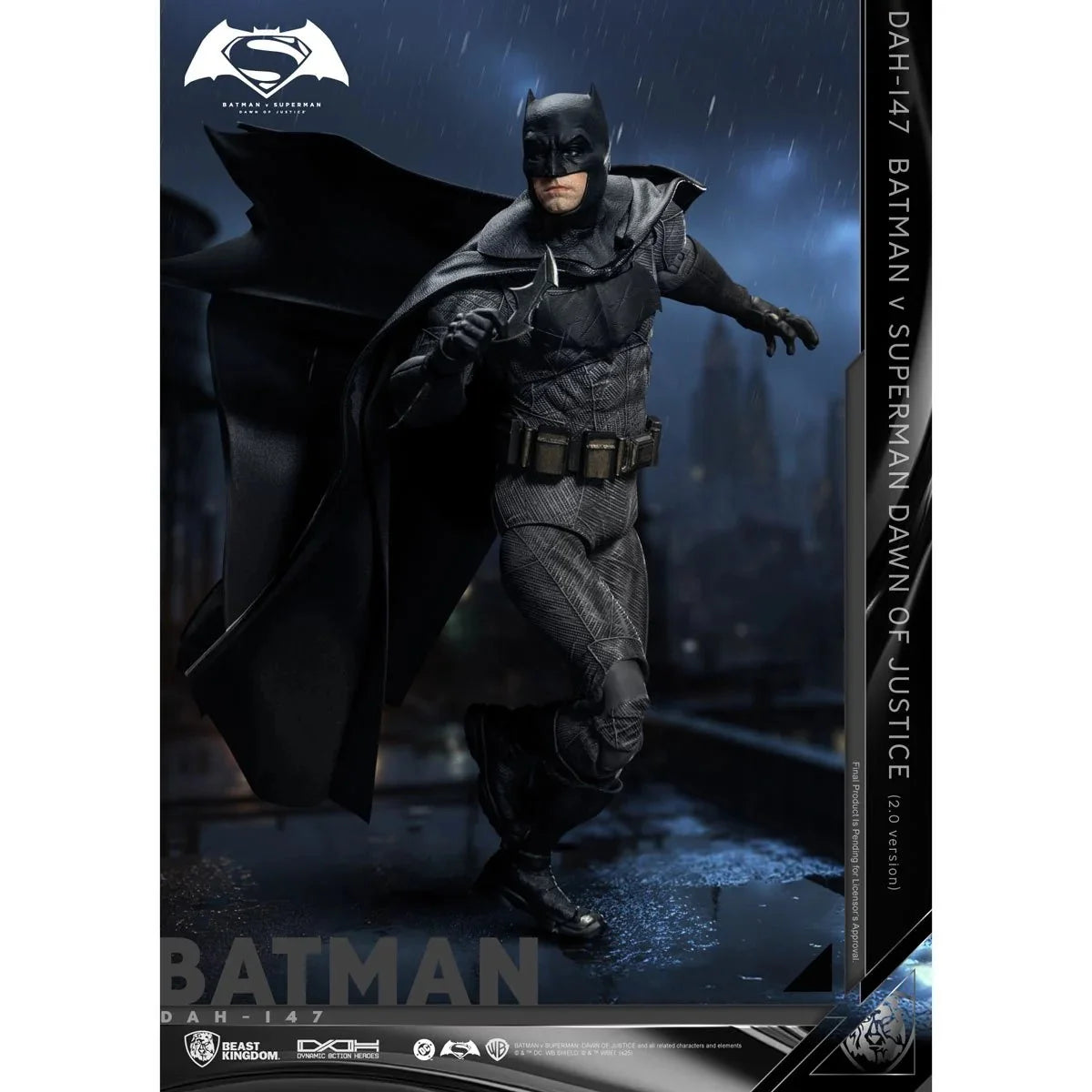 BATMAN v SUPEREMAN: DAWN OF JUSTICE - DYNAMIC 8CTION HEROES (DAH-147) BATMAN 2.0 ACTION FIGURE (PRE-ORDER SHIPS NOVEMBER 2026)