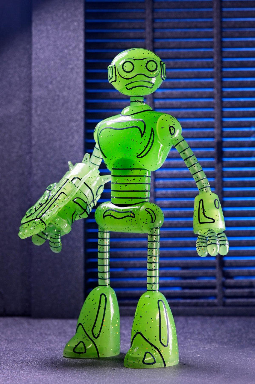 NECA - TMNT: Mirage Comics - Ultimate Transmat Fugitoid GID 7" Scale Action Figure