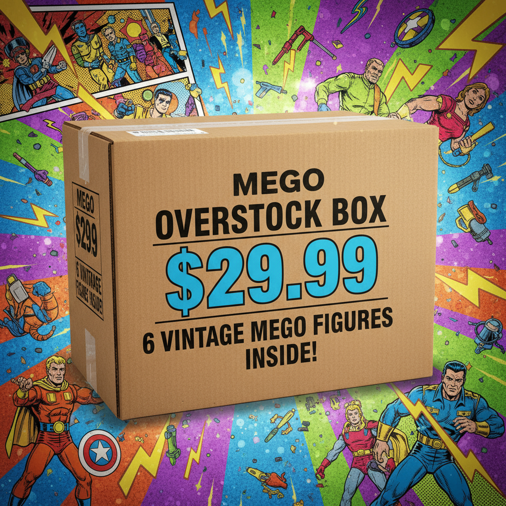 Overstock Box of Mego