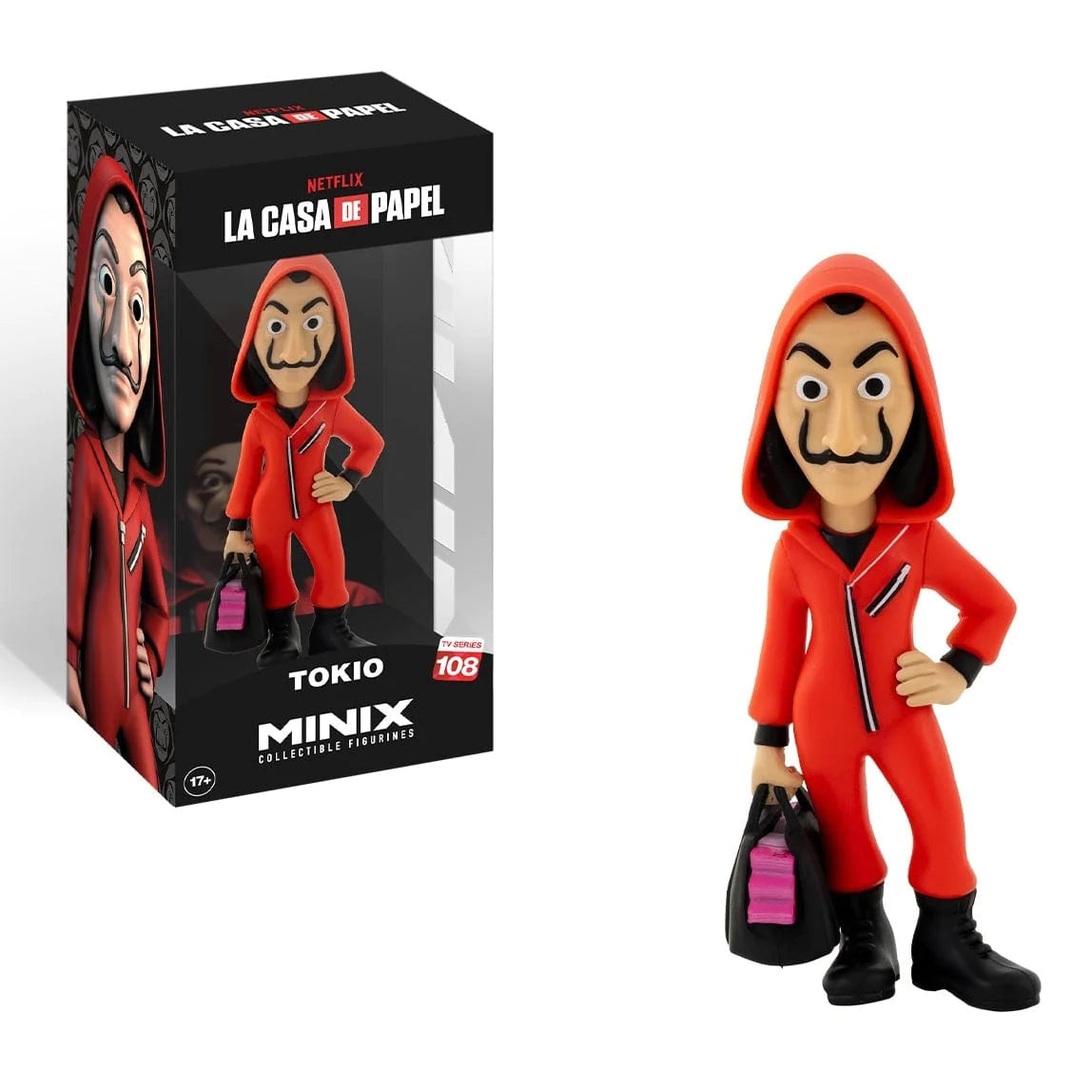 Mego - MINIX Money Heist: Tokyo with Mask Vinyl Figure