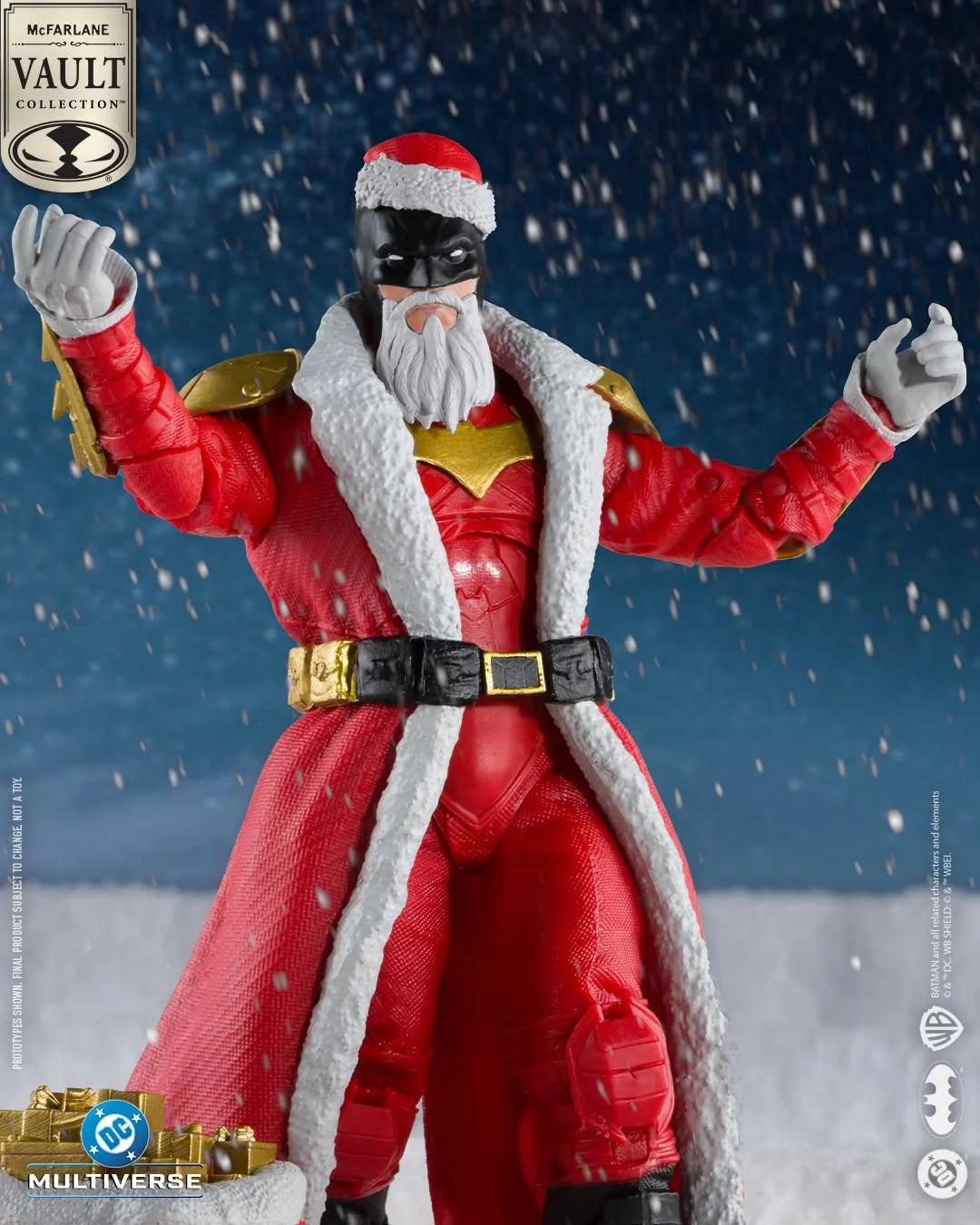 MCFARLANE VAULT COLLECTION - DC MULTIVERSE - BATMAN SANTA 7" ACTION FIGURE (Pre-Order Ships November 2026)