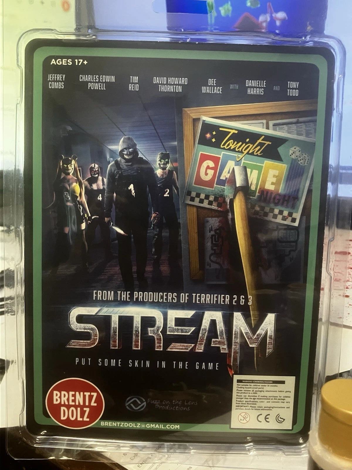 Brentz Dolz Stream (2024) - Player 2 - 8" Art Action Figure