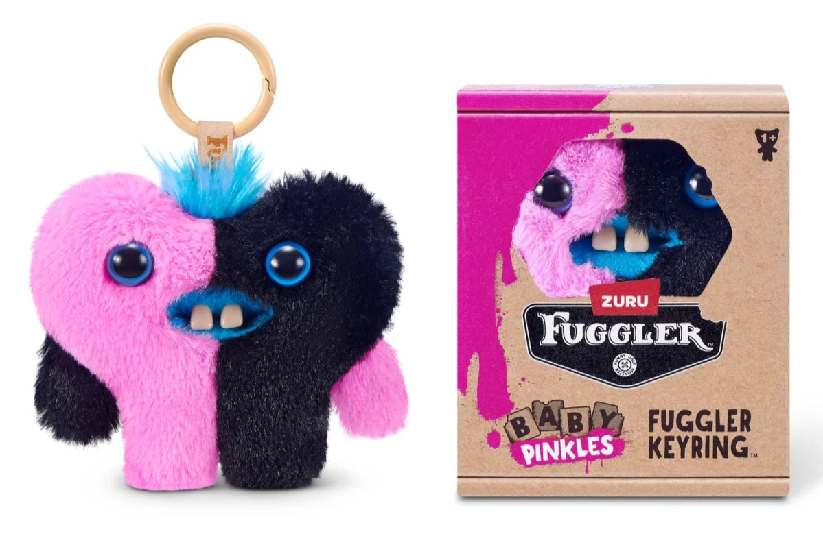 Fuggler - Baby Pinkles - Hearty McFarty 3.5-Inch Plush Keyring