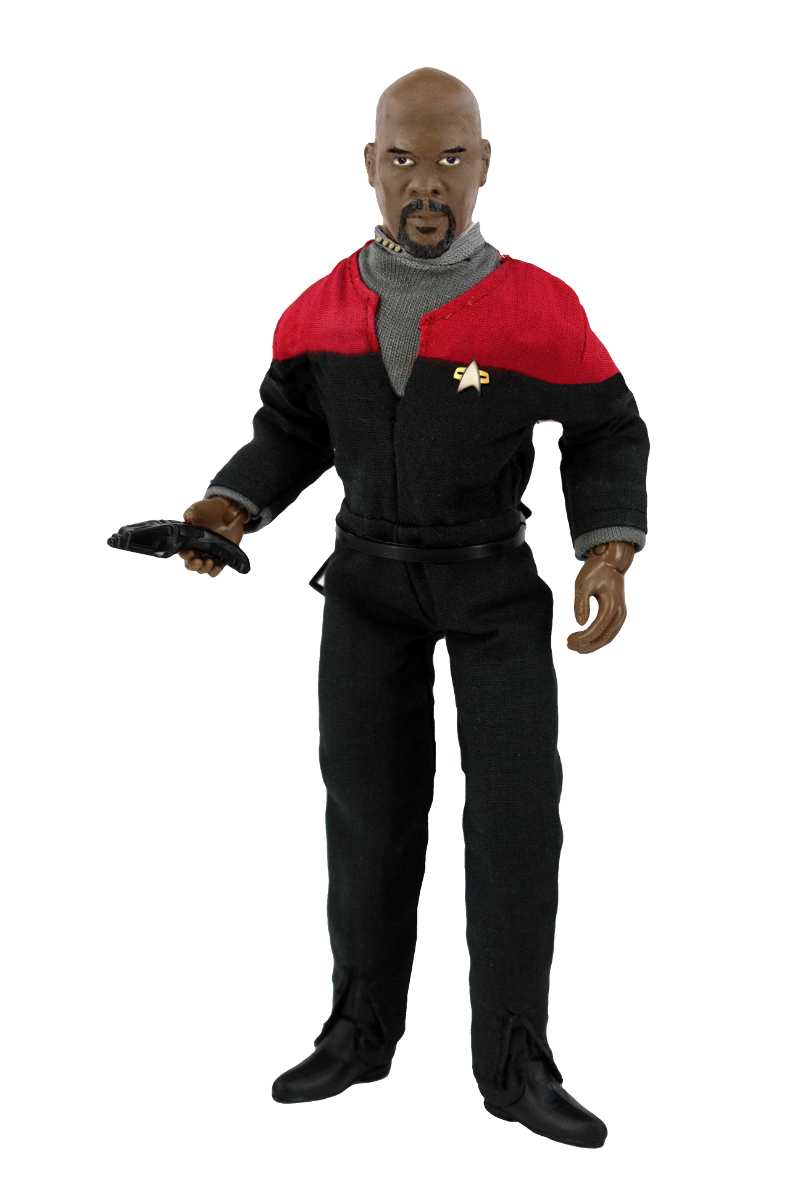 Damaged Package Mego Topps X - Star Trek - Captain Sisko 8" Action Figure