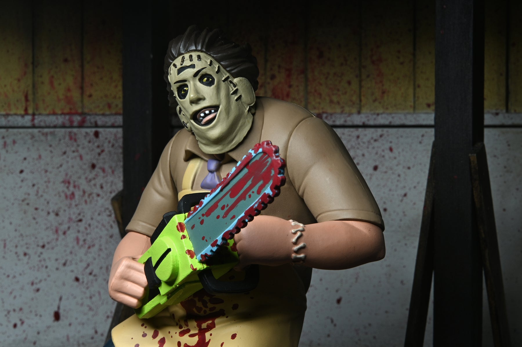 NECA - Toony Terrors - Texas Chainsaw Massacre 50th Anniversary Leatherface 6" Action Figure