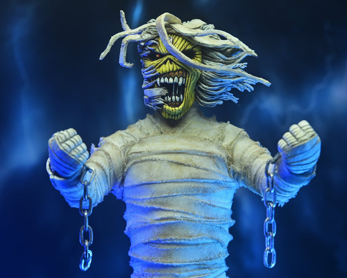 NECA - Iron Maiden - Mummy Eddie 8" Clothed Action Figure