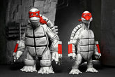 NECA - TMNT: Archie Comics - Black & White First Turtles Action Figure 2-Pack