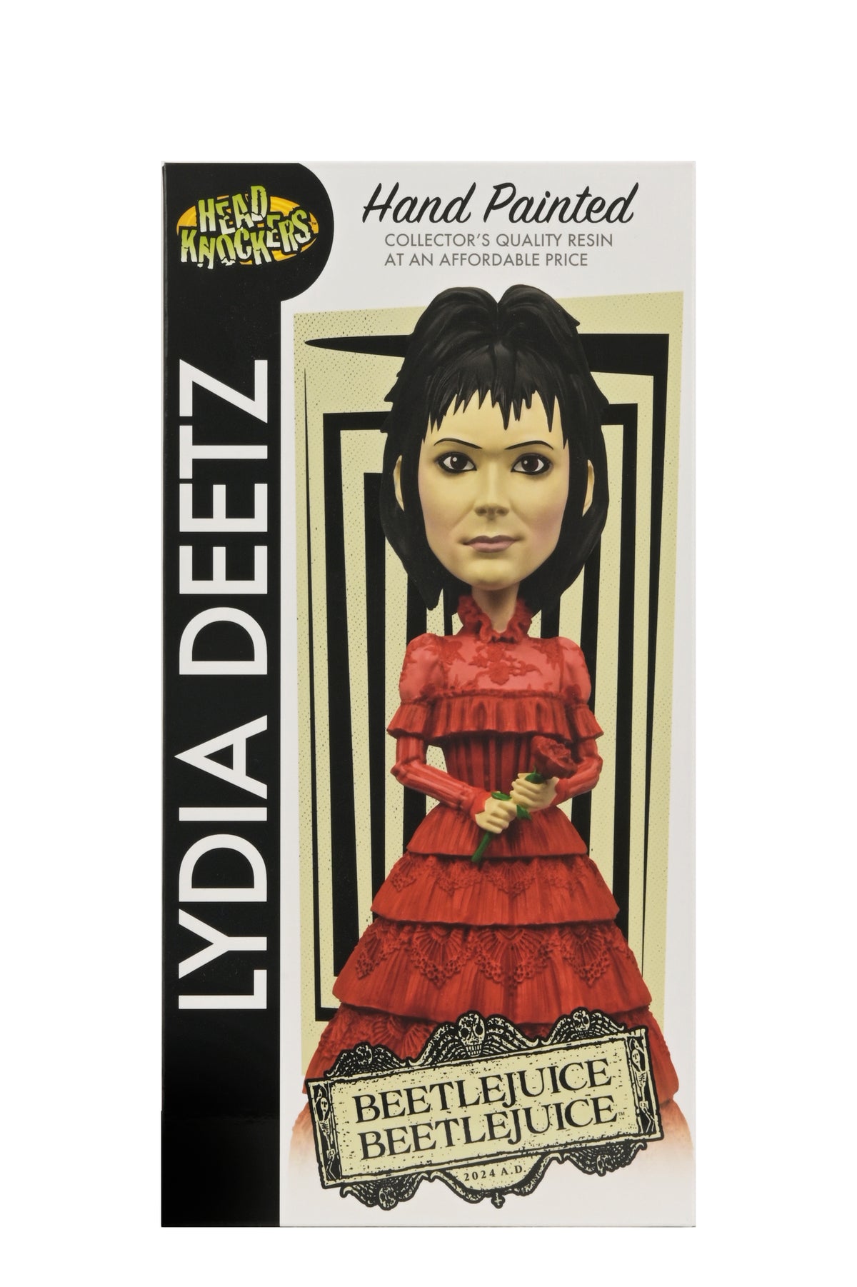 NECA - Beetlejuice (2024) - Lydia Deetz In Red Dress Head Knocker