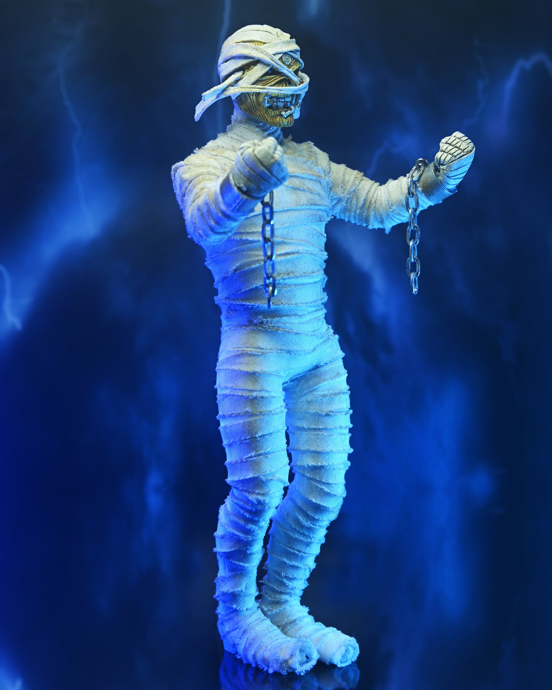 NECA - Iron Maiden - Mummy Eddie 8" Clothed Action Figure