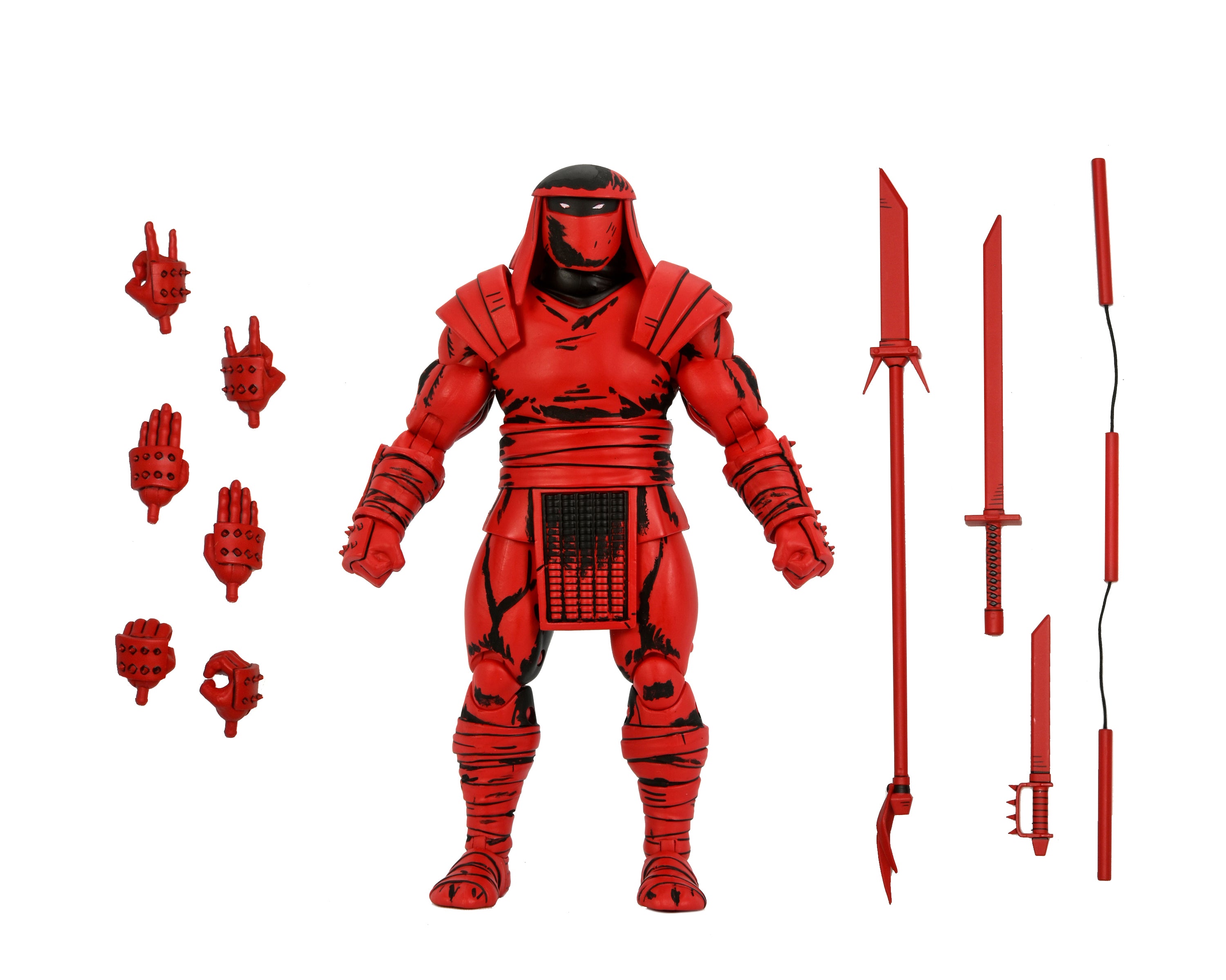 NECA - TMNT: Mirage Comics - Ultimate Foot Enforcer (Red & Black Variant) 7" Scale Action Figure