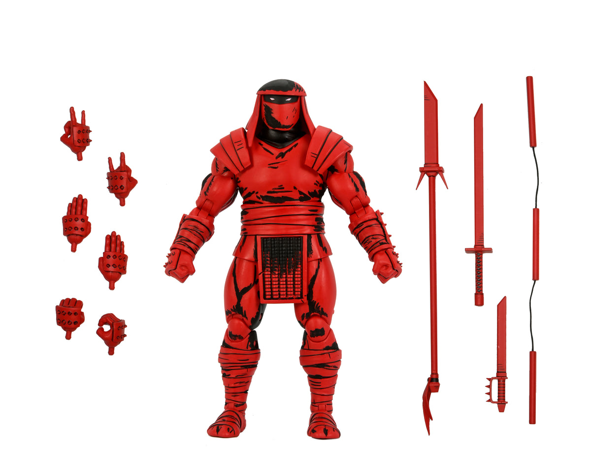 NECA - TMNT: Mirage Comics - Ultimate Foot Enforcer (Red & Black Variant) 7" Scale Action Figure