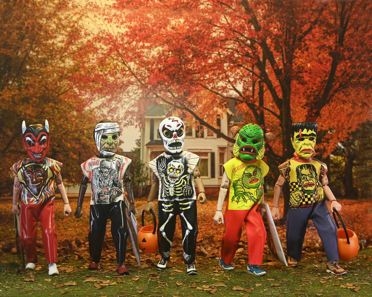 NECA - Ben Cooper Costume Kids Collection (Series 1) Clothed Action Figure Set of 5