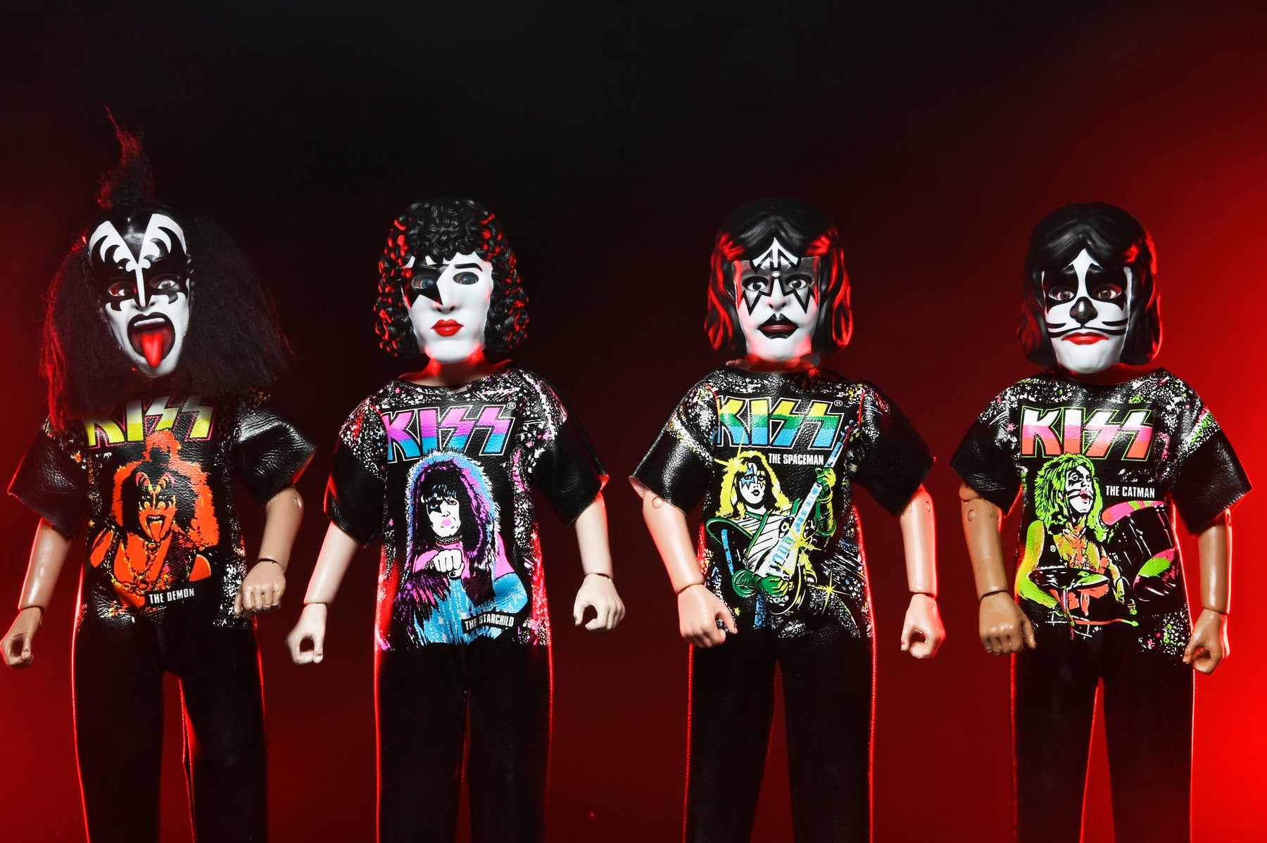 NECA - Ben Cooper Costume Kids Collection - KISS Clothed Action Figure Set of 4 (Pre-Order Ships November 2025)