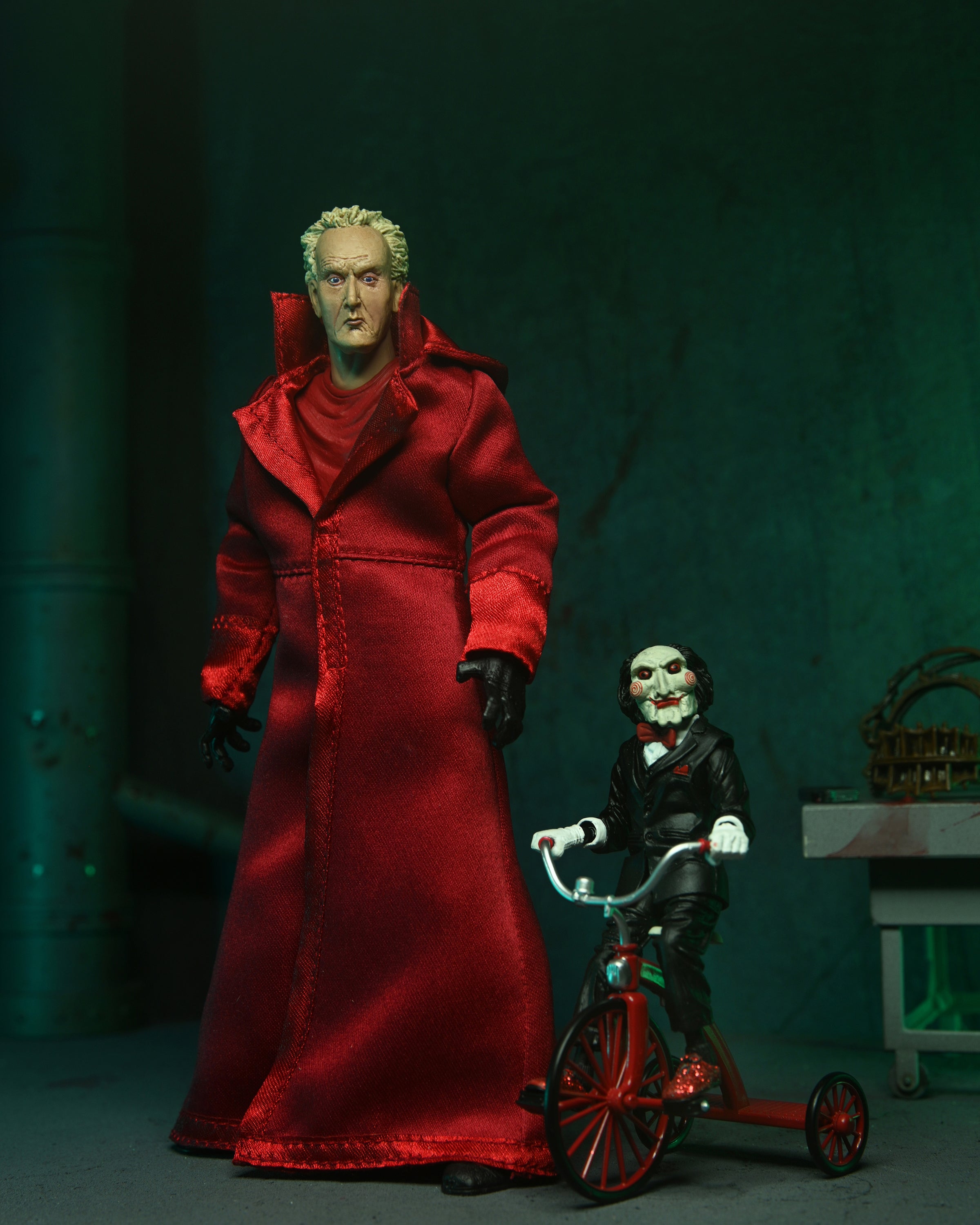 SF・ファンタジー・ホラー SAW Jigsaw Amanda FIGURE New Original 2024 Sdcc Neca Saw Jigsaw Killer Red Robe