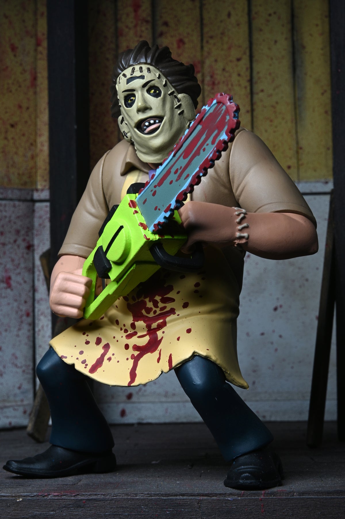 NECA - Toony Terrors - Texas Chainsaw Massacre 50th Anniversary Leatherface 6" Action Figure