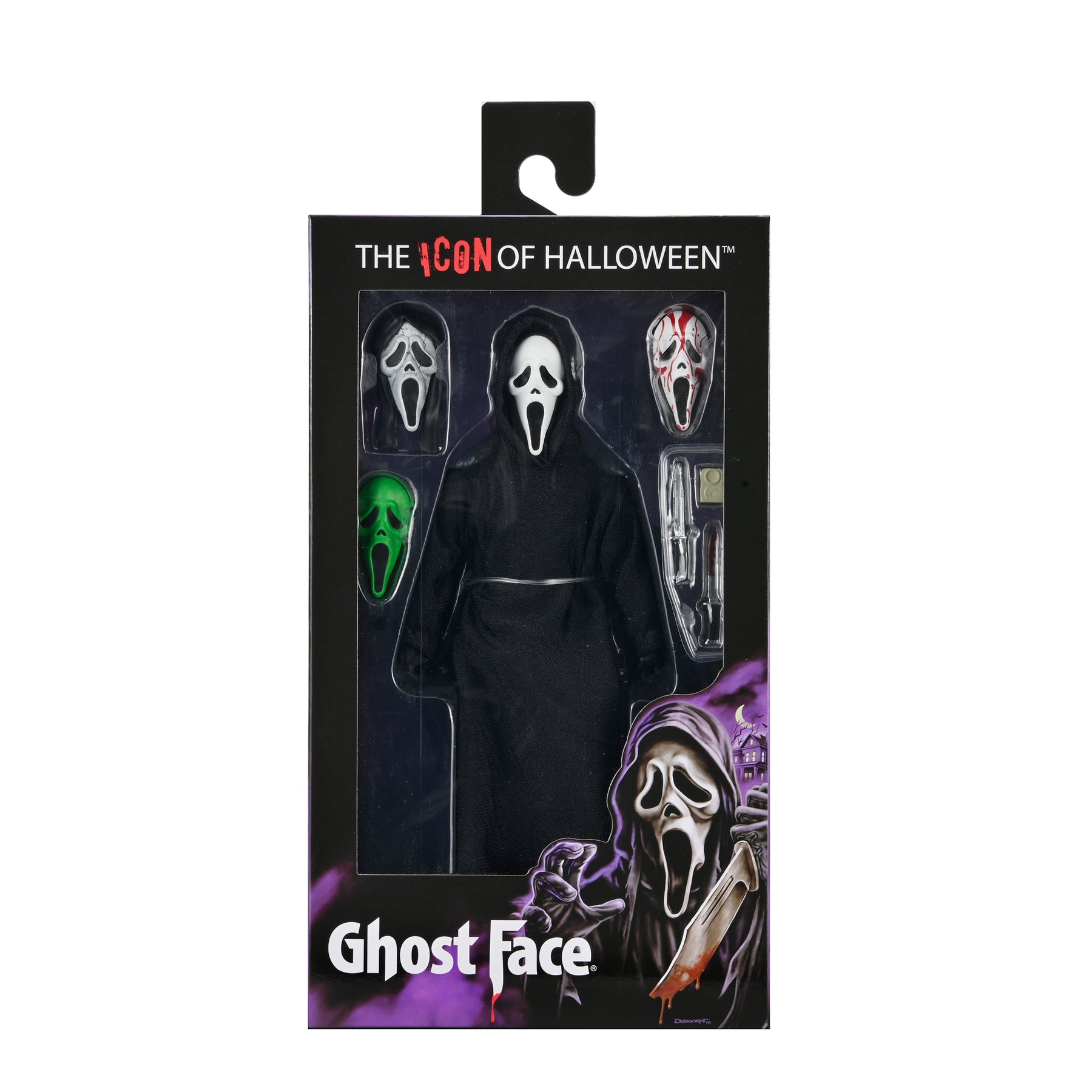 NECA - Scream - Ghostface (Updated Version) 8" Clothed Action Figure (Pre-Order Ships October 2025)