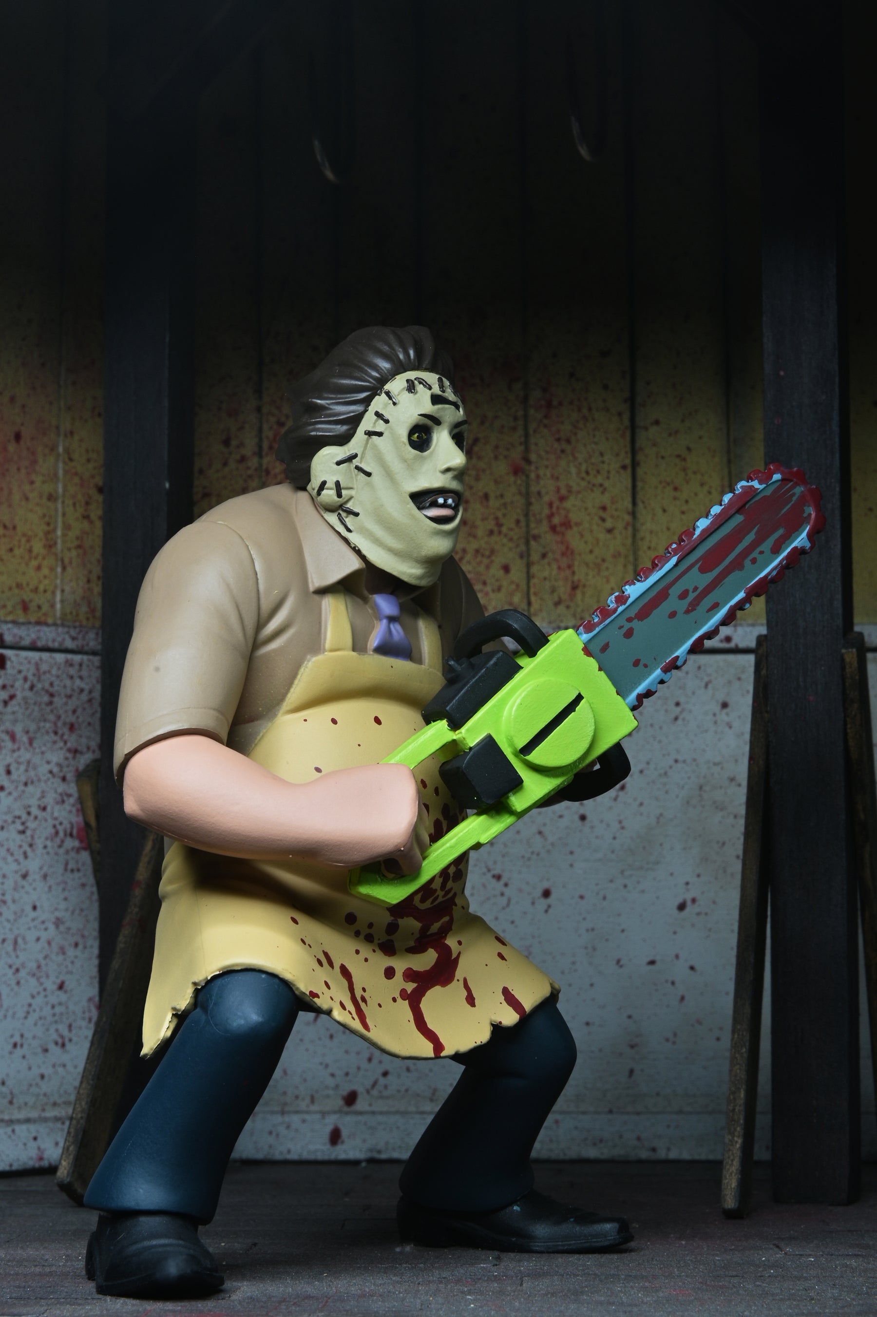 NECA - Toony Terrors - Texas Chainsaw Massacre 50th Anniversary Leatherface 6" Action Figure