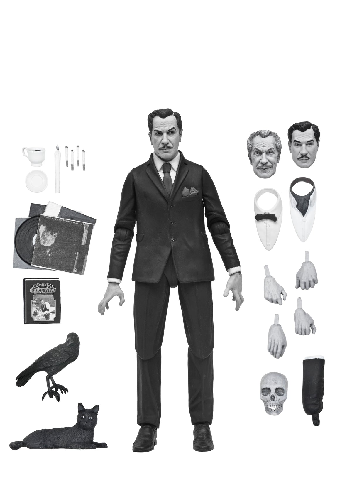 NECA - Universal Monsters - Ultimate Vincent Price (Black & White) 7" Scale Action Figure (Pre-Order Shipping February 2026)
