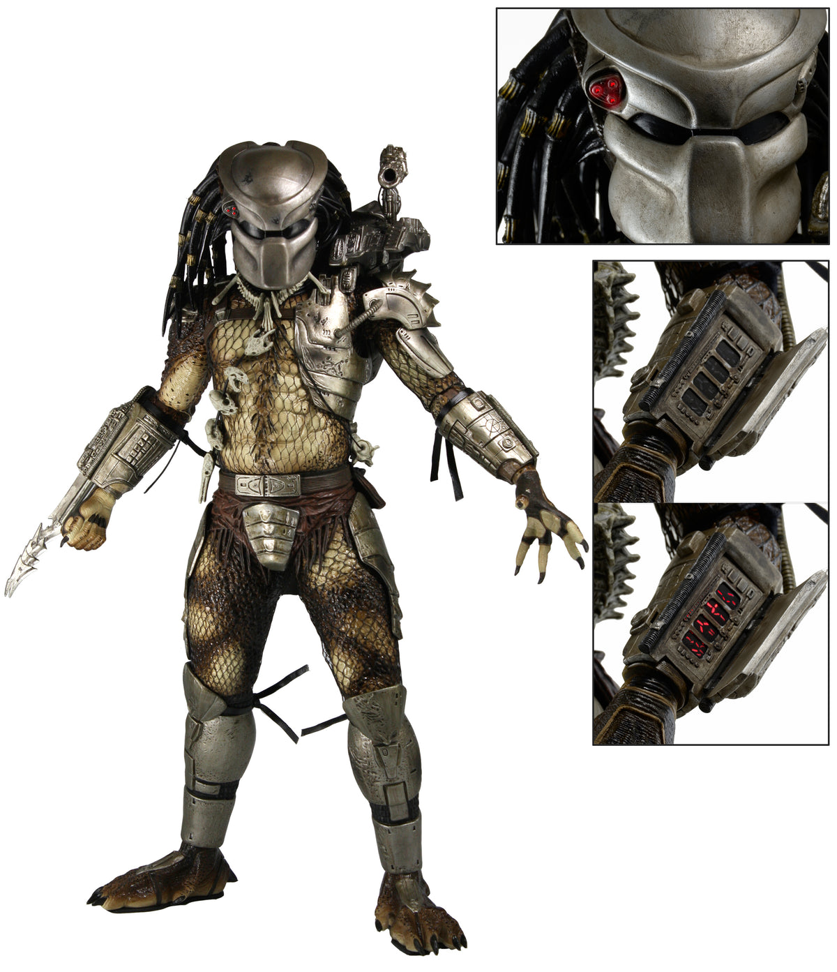 Damaged Package - NECA - Predator - Jungle Hunter Predator with LED Lights 1/4 Scale Action Figure