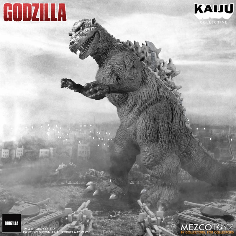 Kaiju Collective - Godzilla (1954) Black and White Edition (Pre-Order Ships December 2023)