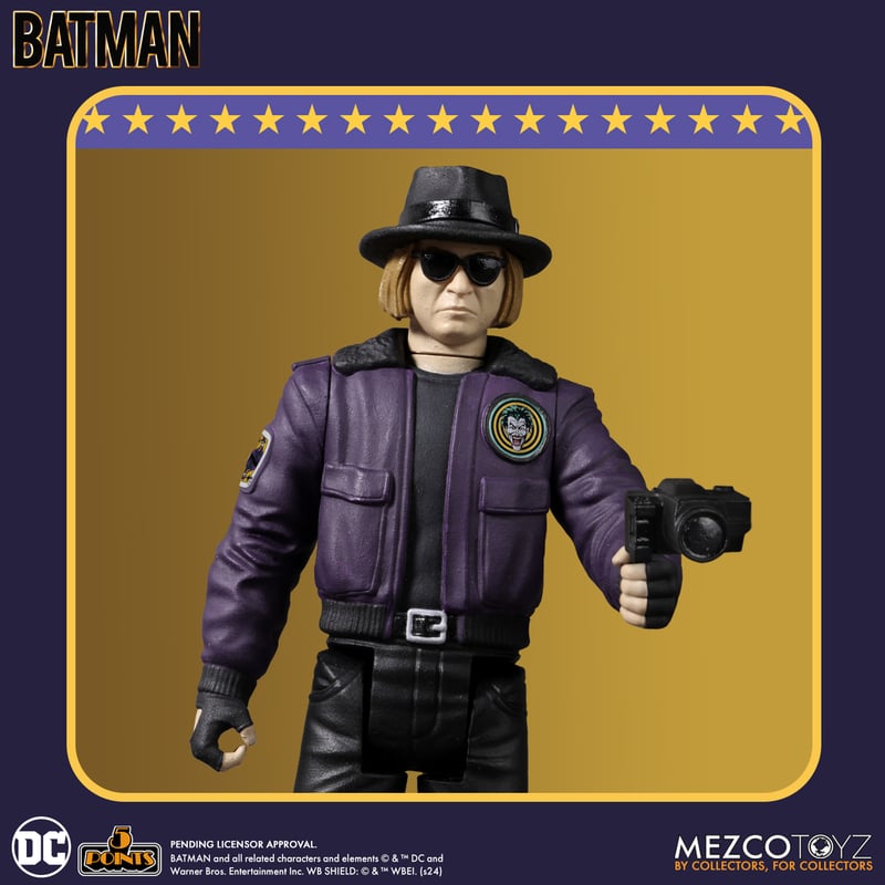 5 Points - Batman (1989): Set of 3 Action Figures (Pre-Order Ships Aug-Oct 2025)