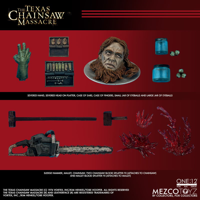 One:12 Collective - The Texas Chainsaw Massacre (2003) Leatherface Action Figure (Pre-Order Ships June 2026)