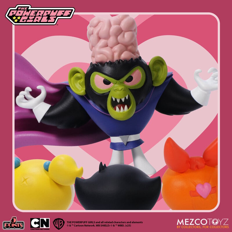 5 Points - The Powerpuff Girls Set of 4 Action Figures (Pre-Order Ships July 2026)