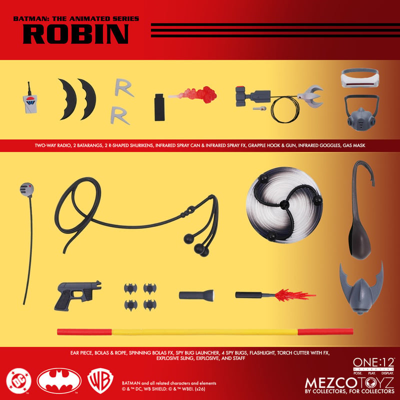 One:12 Collective - Batman: The animated Series - Robin Action Figure (Pre-Order Ships December 2026)
