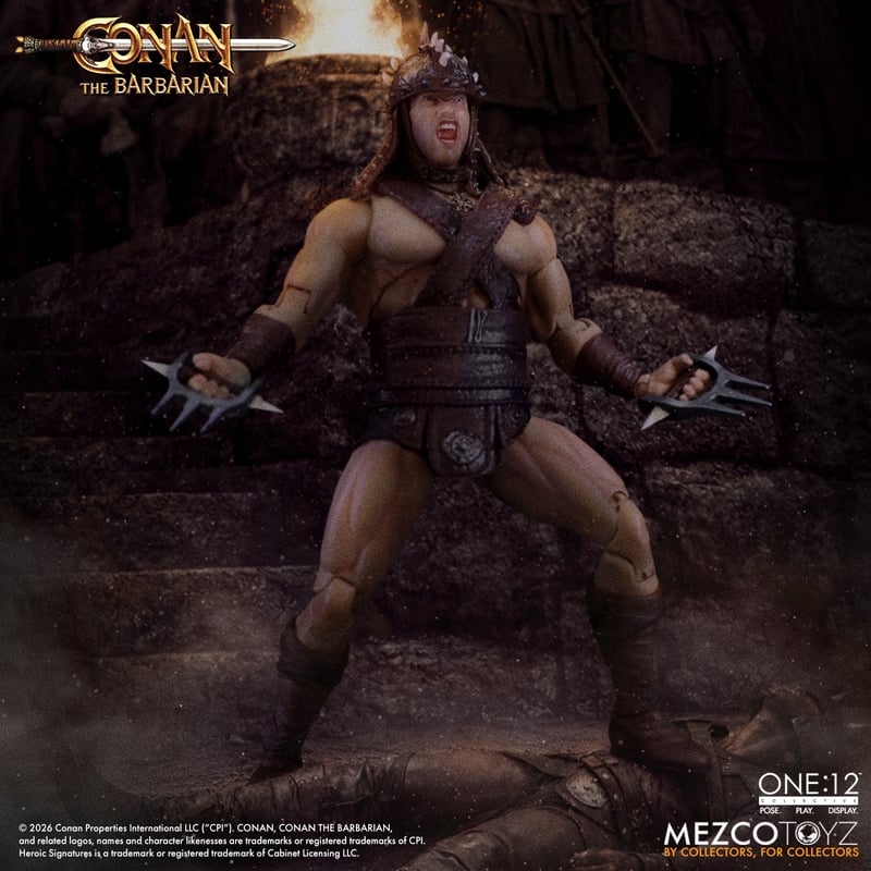 One:12 Collective - Conan The Barbarian (1982) - Pit Fighter Edition Action Figure (Pre-Order Ships January 2027)