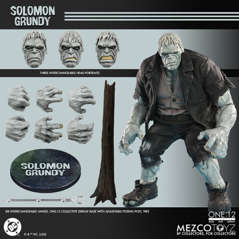 One:12 Collective - DC - Solomon Grundy Action Figure (Pre-Order Ships March 2027)