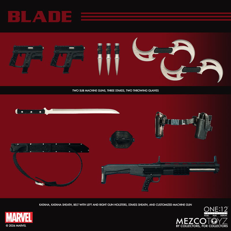 One:12 Collective - Marvel: Midnight Suns - Blade Action Figure