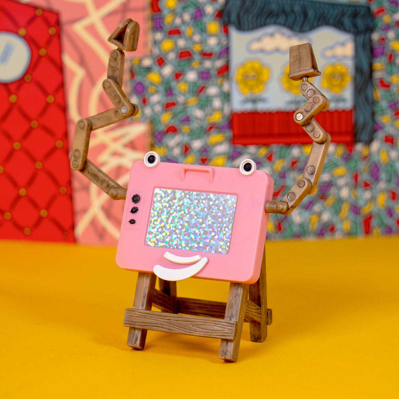 Pee-Wee's Playhouse ReAction Figure - Magic Screen - Zlc Collectibles