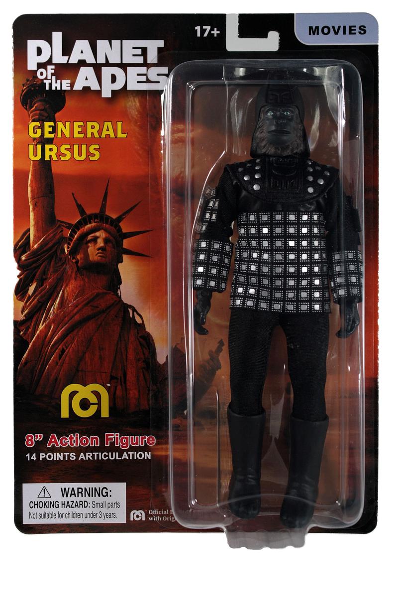Mego Planet of The Apes Wave 13 - General Ursus 8" Action Figure - Zlc Collectibles